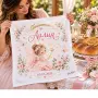 Кърпа за бебешка погача / месал за момиче, снимка 15