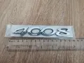 сребрист надпис Peugeot 4008, снимка 3