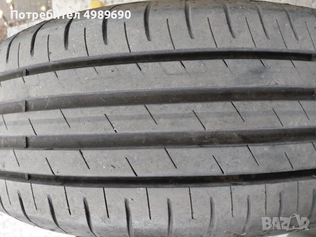 4 бр. летни гуми Goodyear 2021, снимка 2 - Гуми и джанти - 56645247