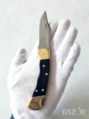 Buck 112 Ranger Fingеrgroovе, снимка 2 - Ножове - 56613156