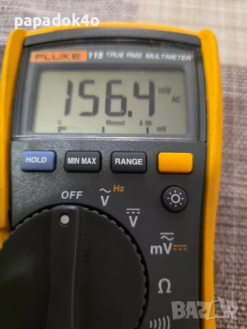 Мултиметър, мултицет fluke 115, снимка 3 - Друга електроника - 56635953