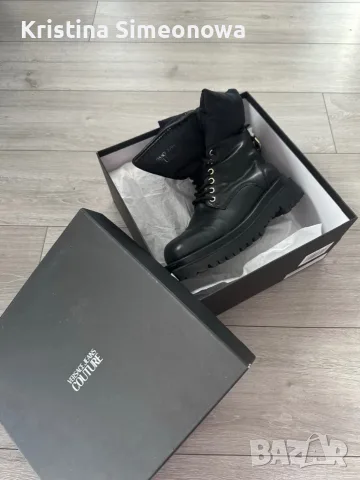  Боти Versace, естествена кожа