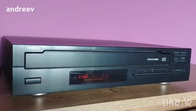 Yamaha CDC-555 CD чейнджър, снимка 3 - Аудиосистеми - 56624476