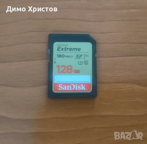 Продавам SanDisk Extreme Pro 128GB SD карти, снимка 2 - Карти памет - 56724121