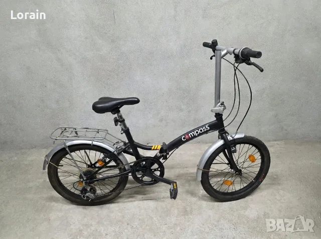 Сгъваем велосипед Compass 20" - 6 скорости, снимка 4 - Велосипеди - 56743912