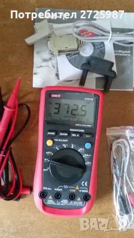 Продавам мултиметър Uni T61B , снимка 3 - Измервателни инструменти - 56624273