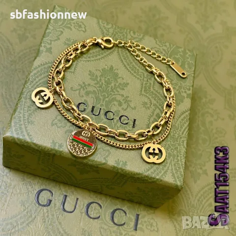 Гривна Chanel 💎 Gucci , снимка 4 - Гривни - 56729862
