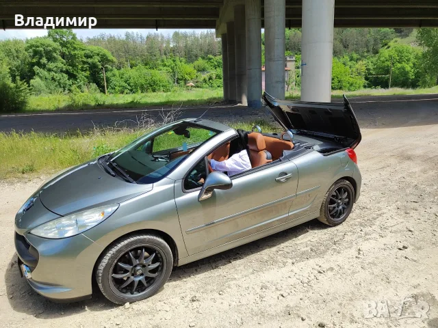 Pejo 207 cc cabrio, снимка 7 - Автомобили и джипове - 56600807