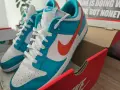 Маратонки Nike Dunk Low Retro White/Cosmic Clay-Dusty Cactus, снимка 7