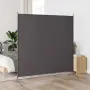 vidaXL Параван за стая, 1 панел, антрацит, 175x180 см, снимка 2