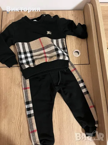 Детски комплект Burberry 9-12м