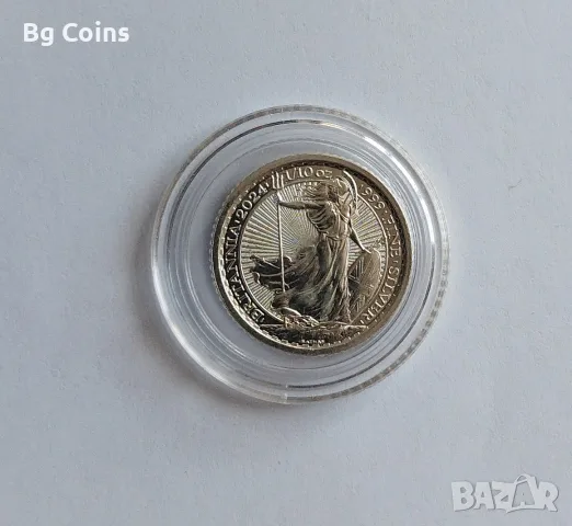 Сребро 1/10 OZ 2024 Великобритания 