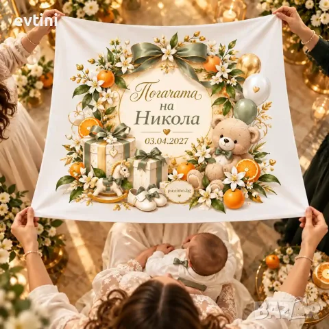Платно за погача "мече"