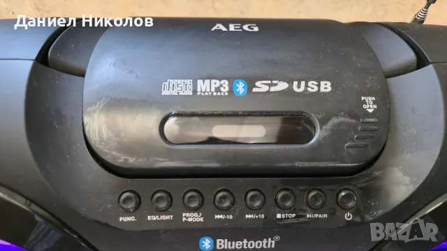 Аудио система AEG SR 4359 BT, снимка 2 - Аудиосистеми - 56632563