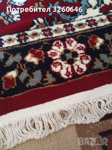 Вълнен тип персийски килим, снимка 3 - Килими - 56732563