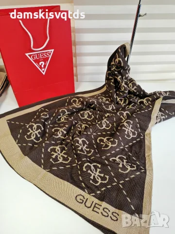 Нови шалове Guеss, снимка 9 - Шалове - 56645923