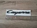 Порше Porsche Cayenne черен надпис емблема, снимка 3
