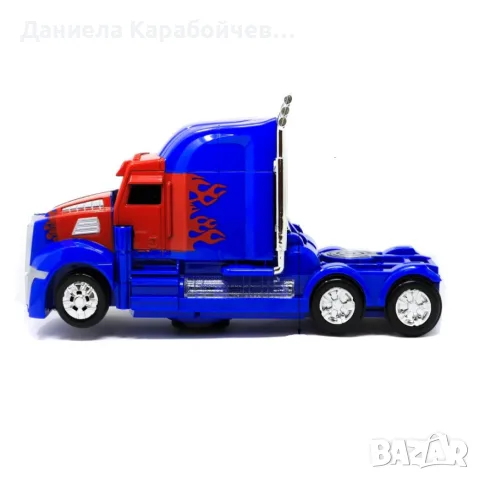 Трансформер Камион - Робот, снимка 2 - Коли, камиони, мотори, писти - 56583960