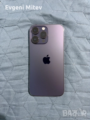 Продавам Apple iPhone 14 Pro Max – Deep Purple – Перфектно състояние