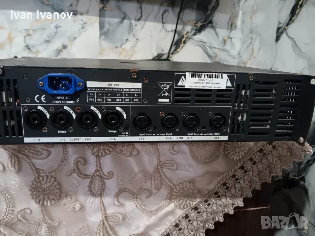 Краино стъпало 4х1000вата, снимка 5 - Ресийвъри, усилватели, смесителни пултове - 56655681