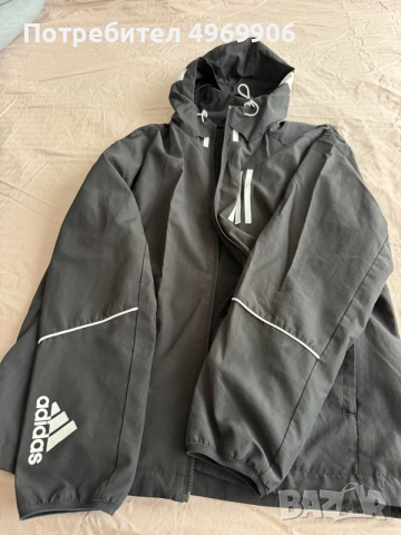 Adidas ветровка, снимка 2 - Спортни дрехи, екипи - 56562660