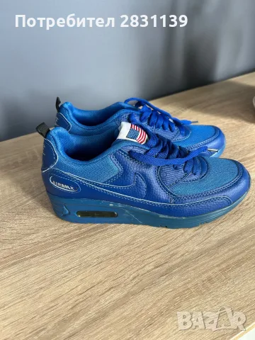 Реплика Nike Air Max 90 Hyperfuse "Independence Day" Blue, снимка 2 - Маратонки - 56577917