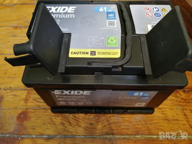 Продавам акумулатор EXIDE Premium 61 Ah, снимка 2 - Аксесоари и консумативи - 56711057