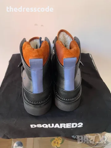 *DSQUARED2 кожени мъжки зимни боти !, снимка 4 - Мъжки боти - 56624016