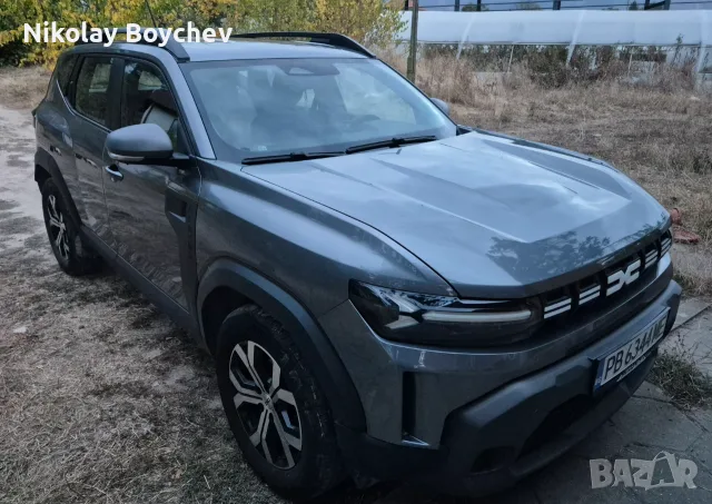SUV Duster в гаранция +зимни гуми нови с алуминиеви джанти и теглич