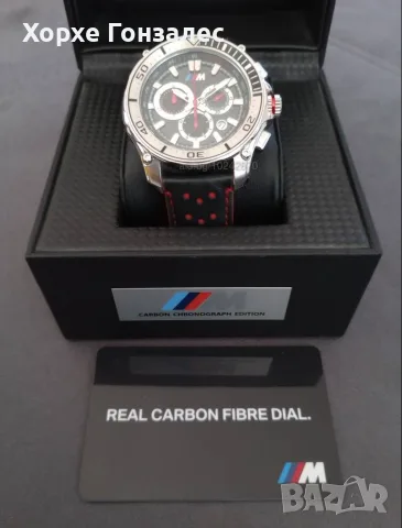 BMW M Carbon Chronograph, 45mm, снимка 2 - Мъжки - 56721364