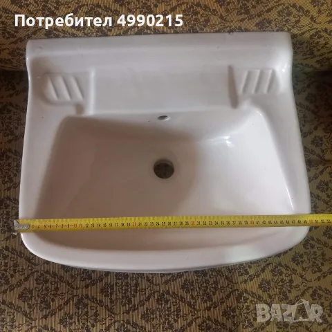 продавам нова фаянсова мивка за баня, 50 см ширина