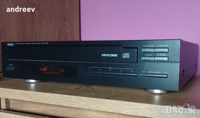 Yamaha CDC-555 CD чейнджър, снимка 2 - Аудиосистеми - 56624476