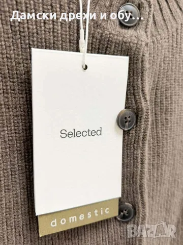 Вълнен елек Selected femme , снимка 3 - Жилетки - 56650802