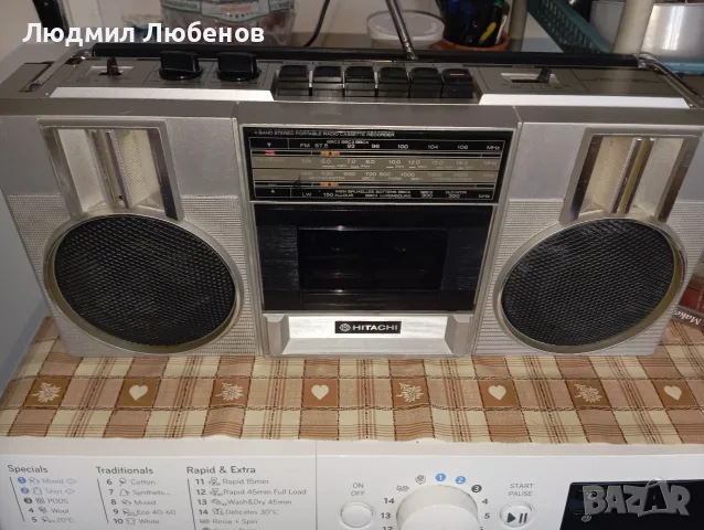 Hitachi TRK 6801E, снимка 3 - Радиокасетофони, транзистори - 56647917