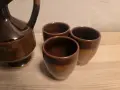 Керамичен сервиз за вино с 6 чаши, снимка 3
