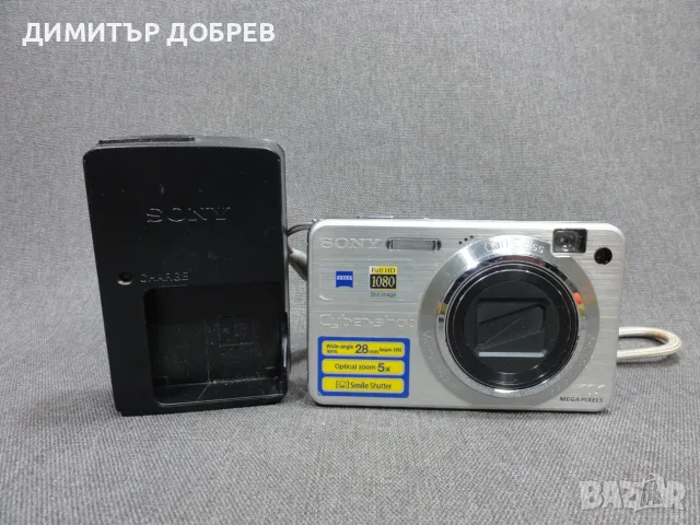 ЦИФРОВ ФОТОАПАРАТ SONY CYBER-SHOT DSC-W170 10.1 MP CCD ZEISS DIGITAL CAMERA Y2K DIGICAM