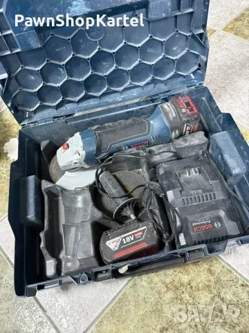 Ъглошлайф BOSCH PROFESSIONAL GWS 18-125 V-LI, снимка 3 - Ъглошлайфи - 56566263