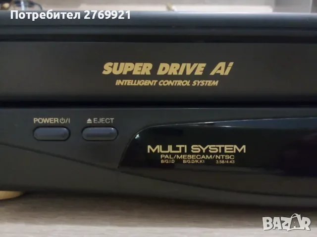 Видео рекордер Panasonic с 4 head , снимка 3 - Плейъри, домашно кино, прожектори - 56628456