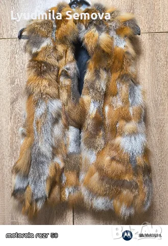 Дамски елеци от естествен косъм , снимка 7 - Елеци - 56659009