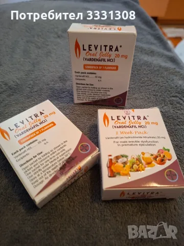 Секстимулант Levitra oral jelly, снимка 5 - Други - 56627626
