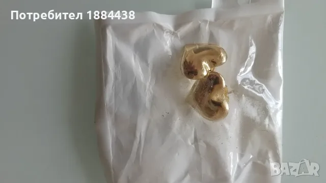 Обеци сърце....., снимка 4 - Обеци - 56638534