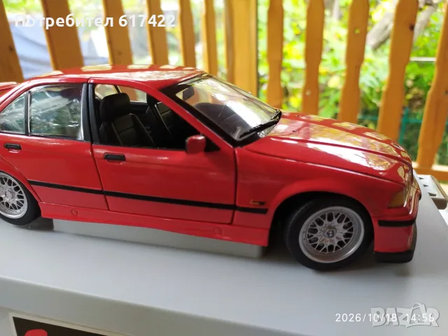  1:18 BMW 318is UT Models, снимка 7 - Колекции - 56553403