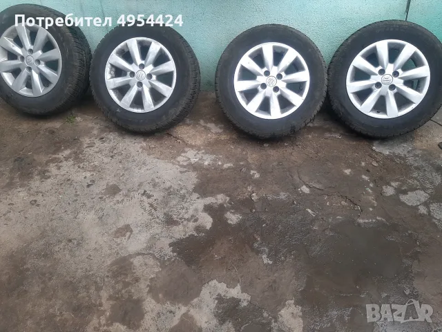 Джанти с гуми 4х195/65/15