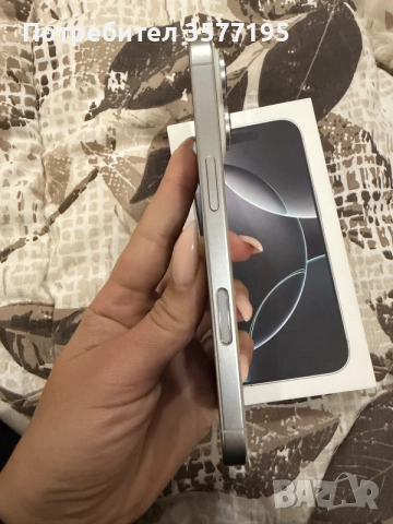 iPhone 16 Pro неразличим от нов, снимка 5 - Apple iPhone - 56650889