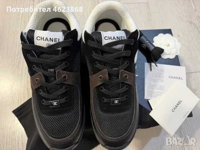 дамски обувки Chanel, снимка 7 - Дамски обувки на ток - 56639989