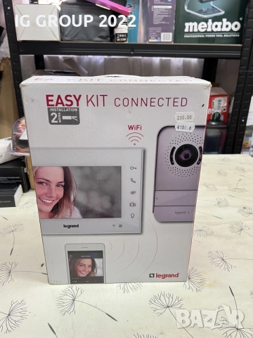Legrand Easy Kit Connected – Wi-Fi видеодомофон с 7” дисплей и камера