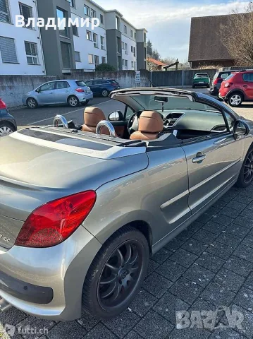 Pejo 207 cc cabrio, снимка 9 - Автомобили и джипове - 56600807