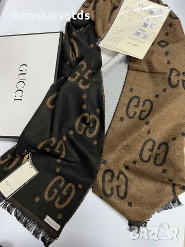 КАШМИРЕН ШАЛ С КУТИЯ, снимка 2 - Шалове - 56665721