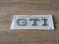 Volkswagen GTI сребриста емблема лого, снимка 1