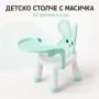 Продавам детско столче с масичка за хранене, снимка 1